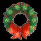 Northlight Seasonal 11in. Lighted Wreath Christmas Window D&#233;cor - image 2