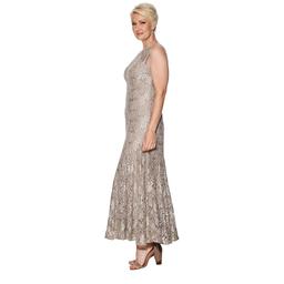 Womens R&amp;M Richards Sleeveless Mermaid Gown