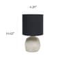 Simple Designs Geometric Concrete Mini Table Lamp - image 7