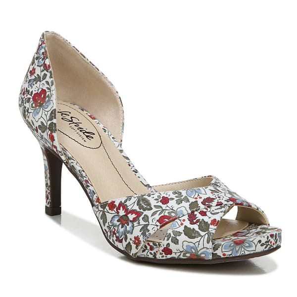 Womens LifeStride Mykonos Peep-Toe Heels