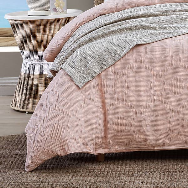 Tommy Bahama Textured Waffle 3pc. Reversible Comforter Set