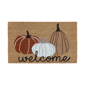 VCNY Home Harvest Pumpkins Outdoor Coir Doormat - image 1