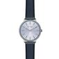Womens Jessica Simpson Blue Strap/Black Crystal Watch-JS0066SL - image 1