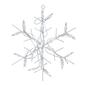 Northlight 12in. LED Snowflake Christmas Window Silhouette - image 1