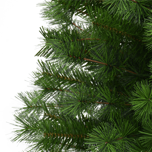 Puleo International Pre-Lit Potted Christmas Trees - Set of 2