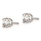 Pure Fire 14kt. White Gold 4-Prong 2/3ctw. Diamond Stud Earrings - image 2