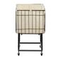 9th & Pike&#174; Contemporary Metal Laundry Cart - image 5