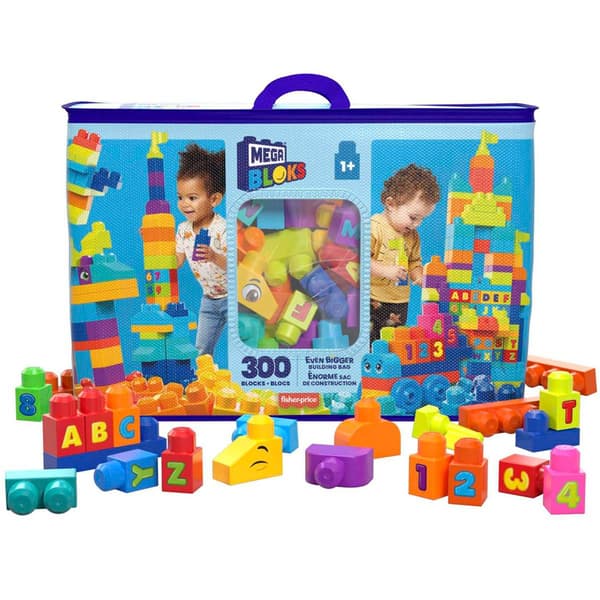 MEGA BLOKS 300pc. Biggest Bulk Bag - image 