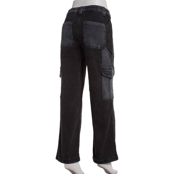 Juniors Madden Girl Color Block Cargo Pocket Skater Jeans