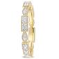 Diamond Classics&#8482; 10kt. Gold 1/3ct. Diamond Geometric Ring - image 2