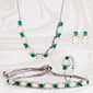 Gianni Argento 4pc. Opal Necklace/Earrings/Bracelet/Ring Set - image 1