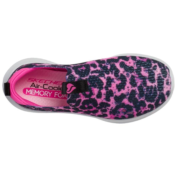 Girls Skechers Ultra Flex 3.0 - Cheetah Girlie Athletic Sneaker