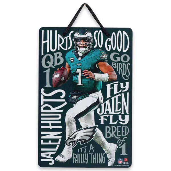 Open Road Eagles Win Words Hanging Sign - image 