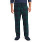 Mens Big & Tall Architect(R) Rolled Pajama Pants - Green/Navy - image 1