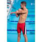 Mens Dolfin® Reliance Solid Red Color Block Jammer Swimsuit - image 3