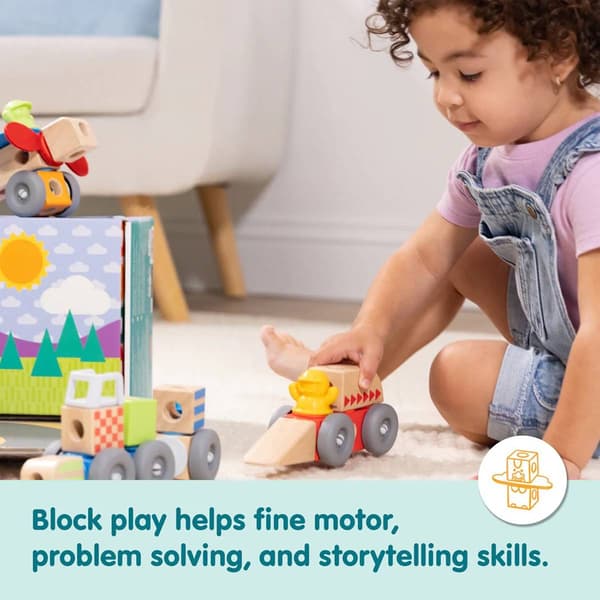 Melissa & Doug® Blockables Vehicles