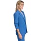 Womens Calvin Klein 3/4 Ruch Sleeve Solid One Button Blazer - image 3