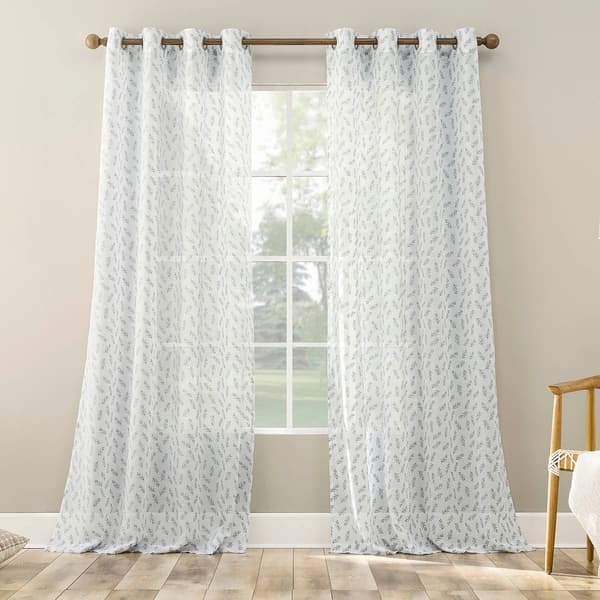 Hollis Floral Puff Panel Curtain - image 