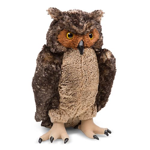 Melissa &amp; Doug(R) Plush Owl - image 