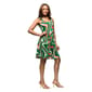 Womens 24/7 Comfort Apparel Green Knee Length Tank Swing Dress - image 3
