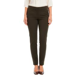 Plus Size Briggs Solid Elastic Waist Welt Pocket Pants