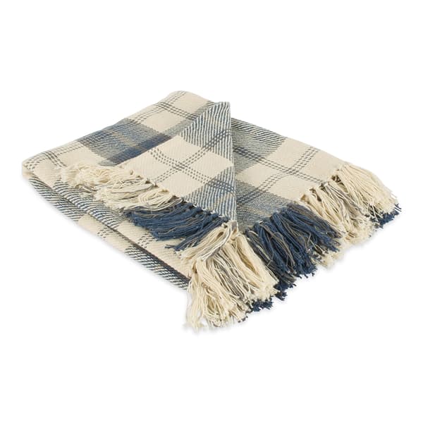 DII® Farmhouse Plaid Throw - 50x60