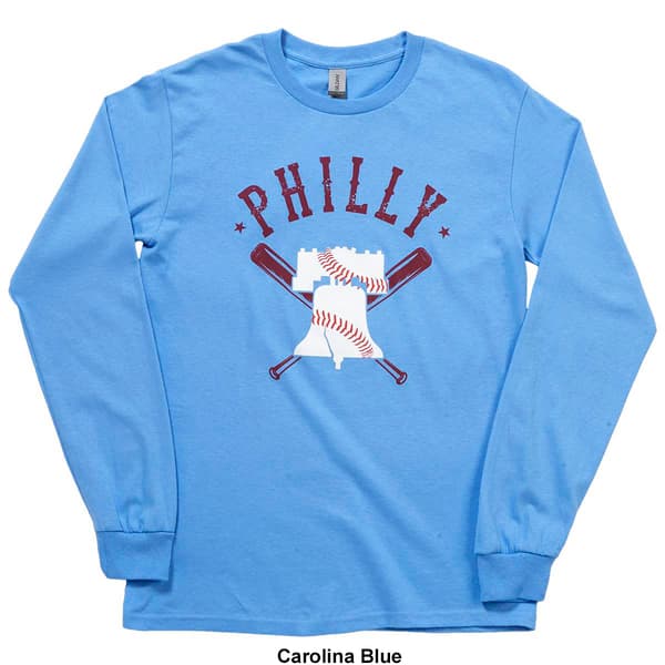 Mens Philly Slugger Tailgate Long Sleeve Tee