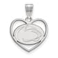 Penn State University Heart Pendant - image 1