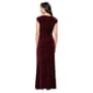 Womens SLNY Sleeveless Burnout Velvet Gown - image 2
