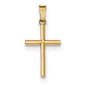 Gold Classics(tm) 14kt. Yellow Gold Cross Pendant - image 1