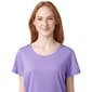 Plus Size HUE Short Sleeve Solid Scoop Pajama Tee - image 2
