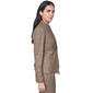 Womens Tommy Hilfiger Long Puff Sleeve One Button Plaid Blazer - image 3