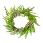 Northlight Seasonal Artificial Succulents &amp; Foliage Spring Wreath - image 1