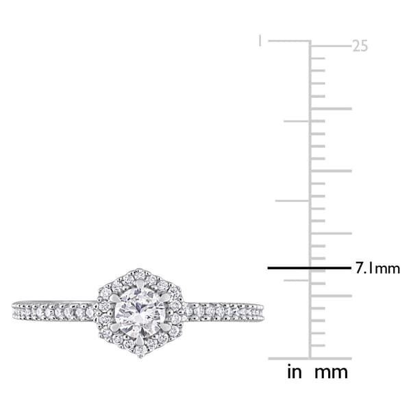 Diamond Classics™ 14kt. White Gold 1/2ctw. Diamond Eternity Ring