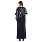 Womens R&amp;M Richards One Piece Sequin Lace Poncho Dress - image 2