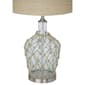 9th & Pike&#174; 28in. Beige Shade Silver Metal Table Lamp - image 2