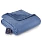 Micro Flannel&#40;R&#41; Reverse to Ultra Velvet&#40;R&#41; Heated Throw - image 1