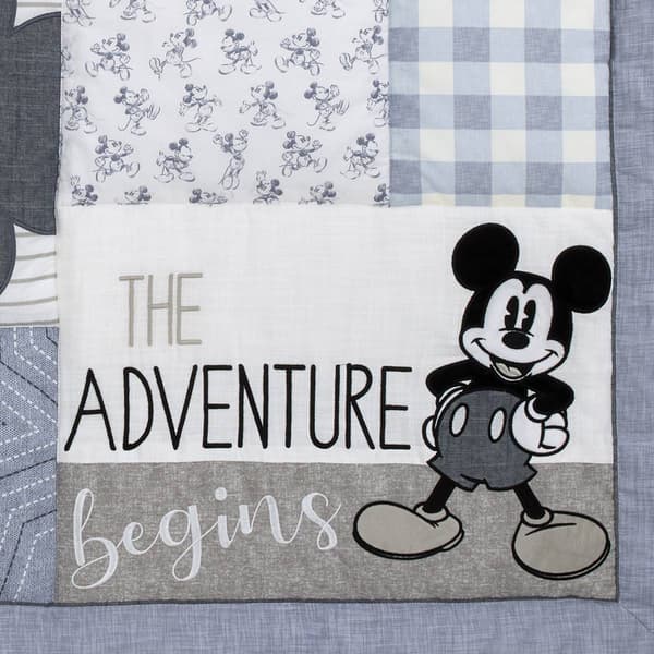 Disney 3pc. Call Me Mickey Nursery Crib Bedding Set