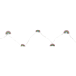 Northlight LED Rainbow Fairy Lights, 10ct - image 2