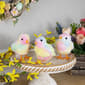 Northlight Seasonal Tie Dye Easter Chick Figurines - Set of 3 - image 2