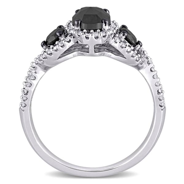 Radiant Rainbow™ 14kt. White Gold Round Diamond Ring