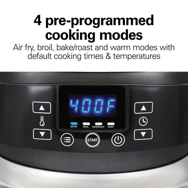 Hamilton Beach® 2 In 1 Air Fryer/Slow Cooker