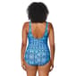 Womens Reebok Deep End Ocean Square Neck One Piece Swimsuit - image 2