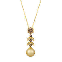 Le Vian&#40;R&#41; 14kt. Honey Gold&#40;tm&#41; Golden Pearl Diamond Pendant