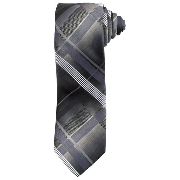 Mens Van Heusen(R) Extra Long Plaid Tie - image 