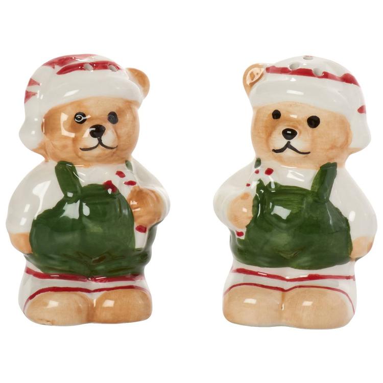 Godinger Lil Shakies Holiday Bear Salt & Pepper Shakers