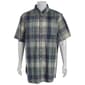 Mens Big & Tall Architect(R) Weekend Button Down Shirt-Green Millue - image 1