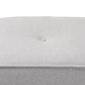 Baxton Studio Corinne Upholstered Ottoman - image 2