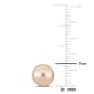 Gemstone Classics™ Silver Freshwater Pearl Earrings Set of 10 - image 4