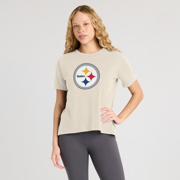 Woens Fanatics Pittsburgh Steelers Essential Short Sleeve T-Shirt - image 